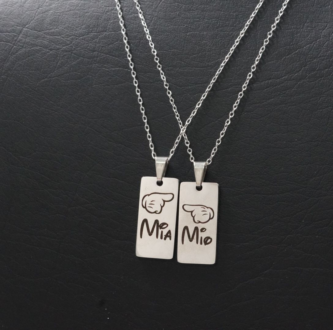 JUEGUITO PAREJA MIO MIA PLACA GRANDE P-P